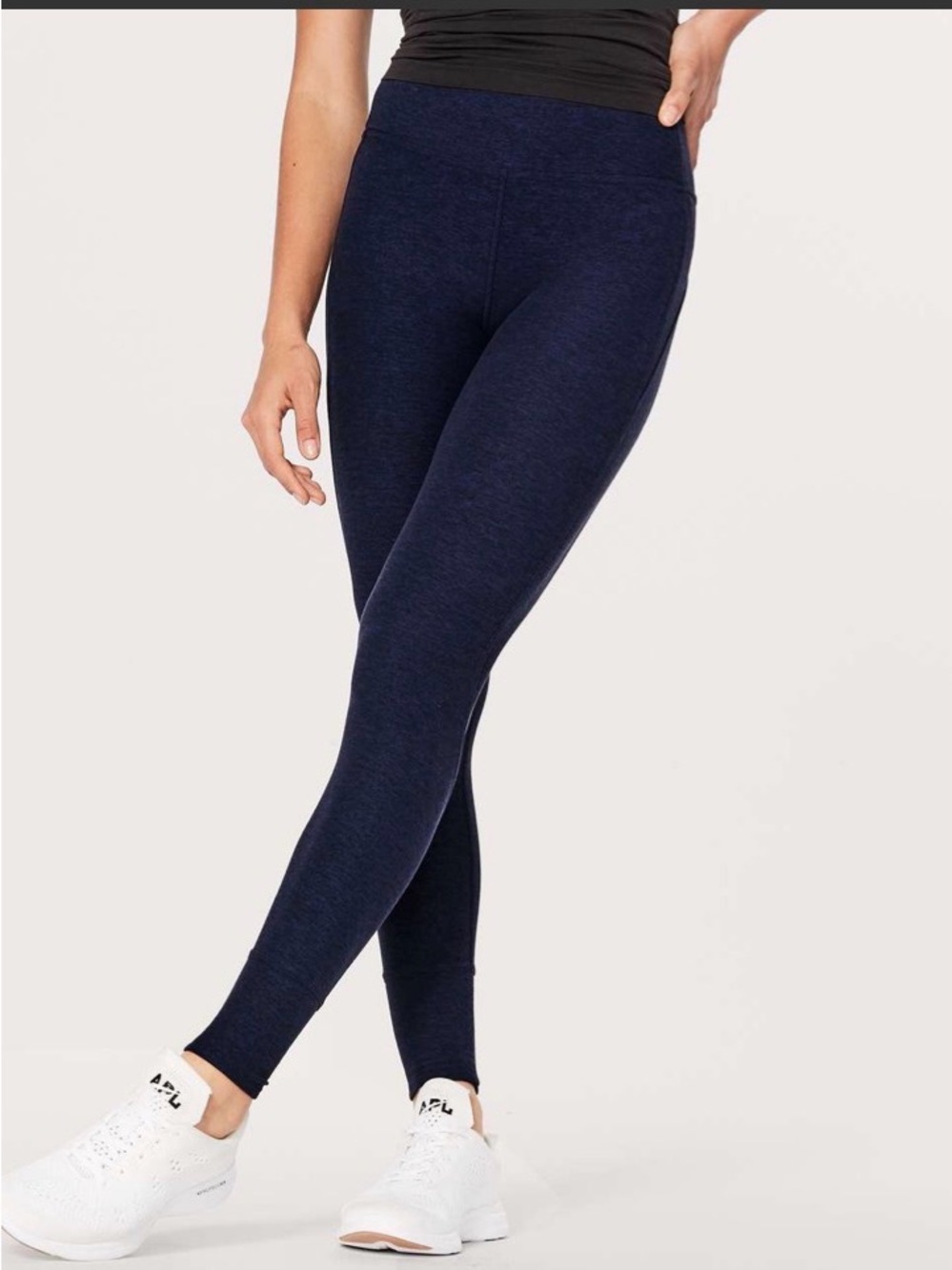 Lululemon Rush Hour Tight
Heathered Hero Blue / Black